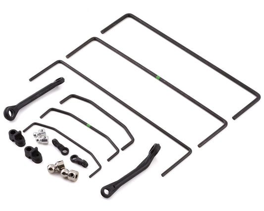 Front and Rear Swaybar Set for Super Baja Rey 2.0 (3) (LOS254068)