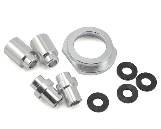 Aluminum Engine Mount Spacer and Clutch Mount Silver for MTXL (LOS256008)