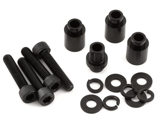 Aluminum Engine Mount Spacers and Clutch Mount Black (LOS256010)