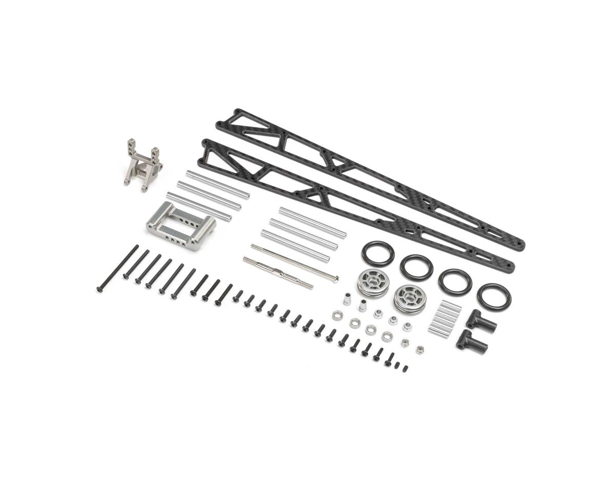 Complete Carbon Wheelie Bar for 22S Drag (LOS331017)