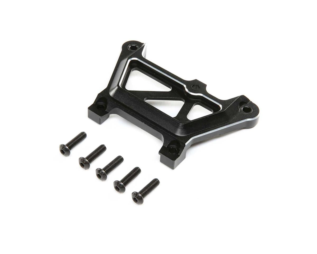 Aluminum Front Top Plate Black for DBXL-E 2.0 (LOS351018)