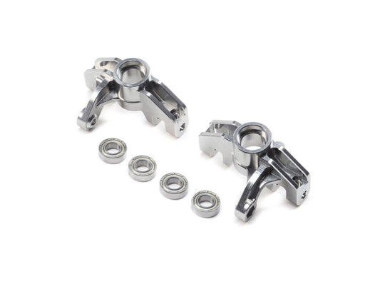 Aluminum Left and Right Front Spindle Set for Super Rock Rey (LOS354013)