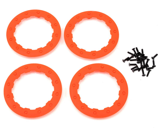 Orange Beadlock Rings with Screws for 22SCT (4) (LOS43009)
