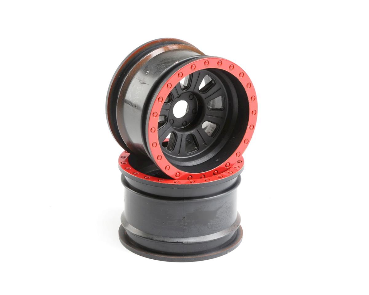 Black Wheels for Super Rock Rey (2) (LOS45028)