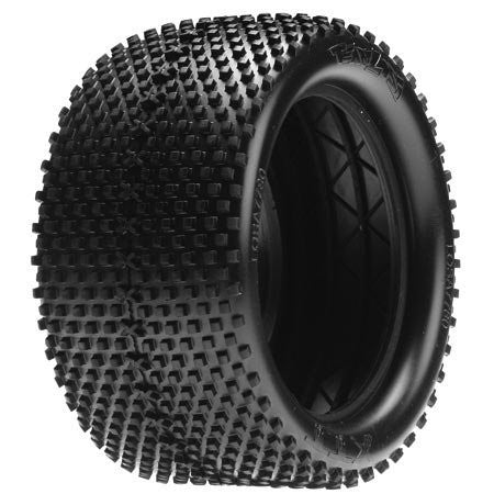 1/8 Truggy-XTT Tires, Blue with Foam for 8IGHT (2) (LOSA7780B)