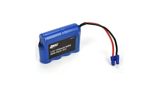 1100mah 6-Cell 7.2V NiMH Battery with EC2 Connector (LOSB1212)