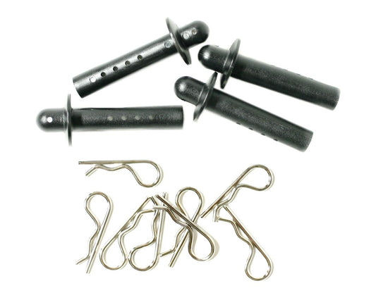 Front/Rear Body Mount Posts and Hardware (LOSB2450)
