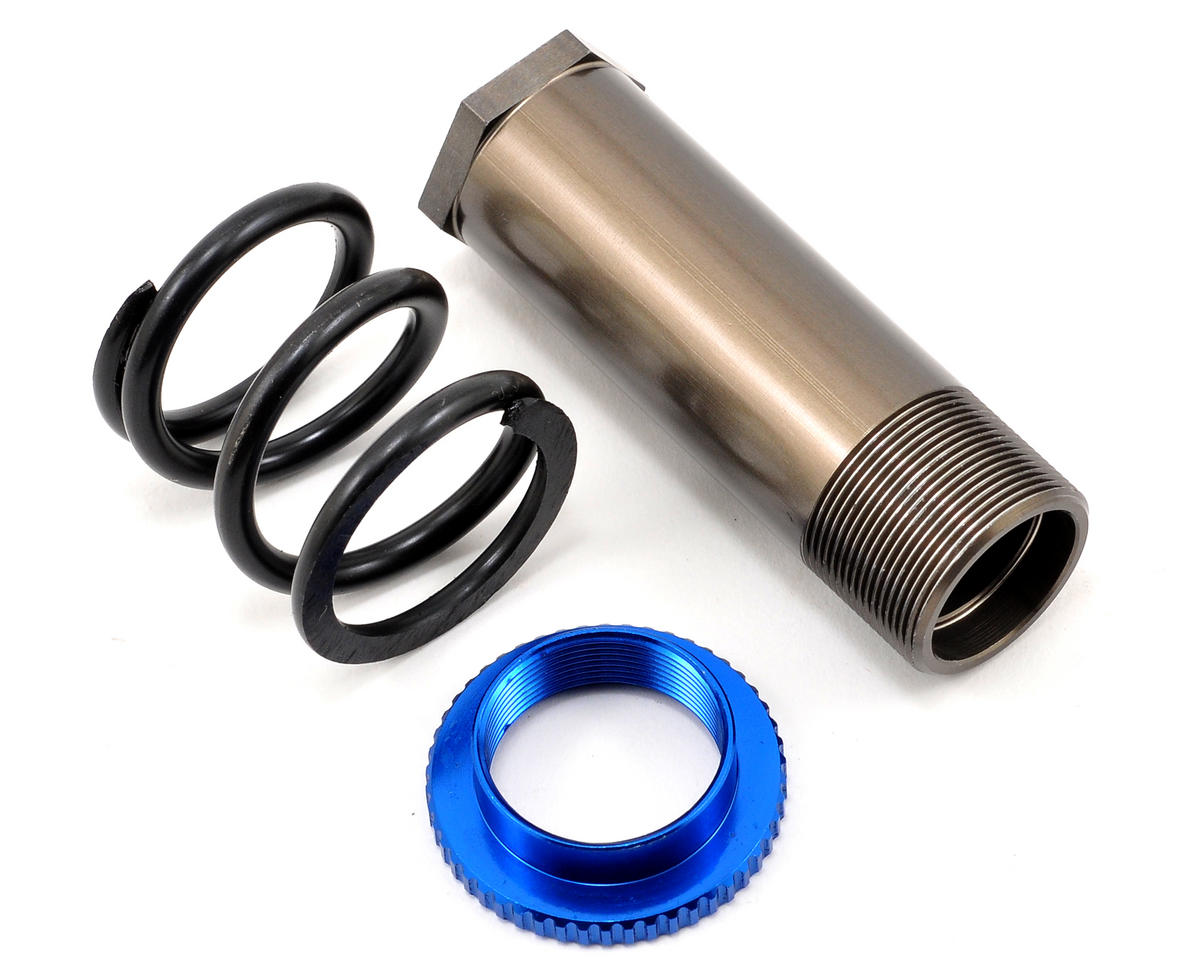 Servo Saver Tube, Spring, and Adjuster for 5IVE-T/MINI WRC (LOSB2553 ...