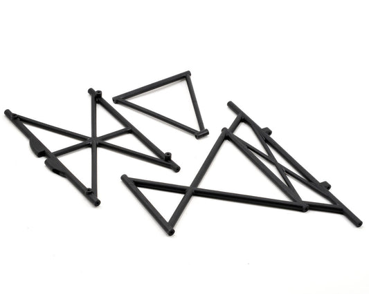 Center and Front Top Cage Support Set for 5IVE-T (LOSB2578)