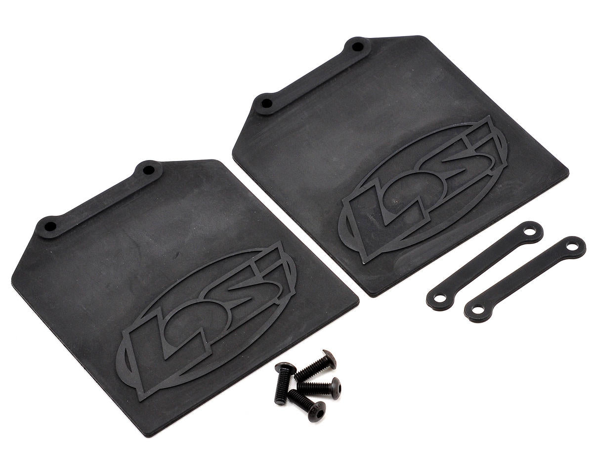 Mud Flap and Retainer Set for 5IVE-T (2) (LOSB2581)