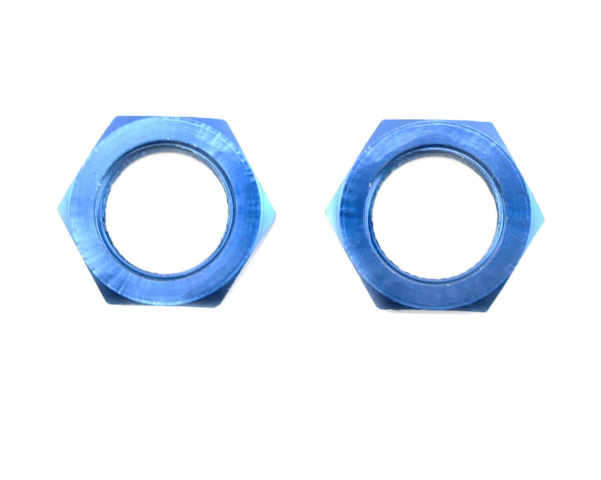 Aluminum Wheel Hex Nuts 20mm Blue for LST2 (LOSB3513)