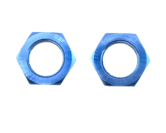 Aluminum Wheel Hex Nuts 20mm Blue for LST2 (LOSB3513)