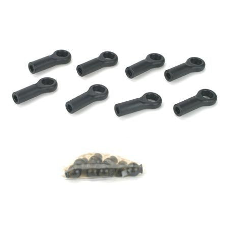 Rod Ends and Pivot Balls (8) for LST, LST2, Aftershock, Mega Baja (LOSB4020)