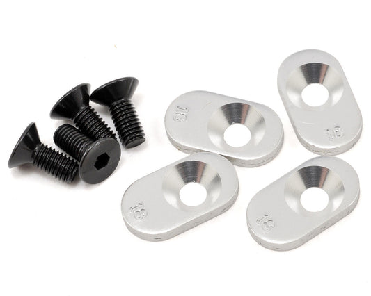 Engine Mount Inserts and Screws 18/58 for 5IVE-T/MINI WRC (4) (LOSB5805)