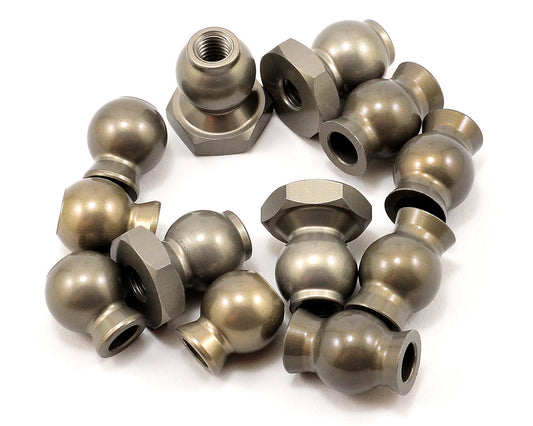 Camber and Steering Pivot Ball Set for 5IVE-T/MINI WRC (12) (LOSB5904)