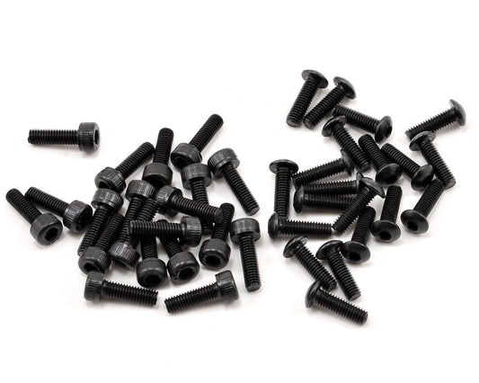 Wheel Screw Set 3x10mm Buttonhead (20) and Caphead Screws (20) for 5IVE-T/MINI WRC (LOSB6450)