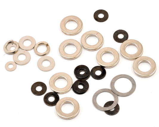 Washer Assortment 6 Sizes for 5IVE-T/MINI WRC (27) (LOSB6535)