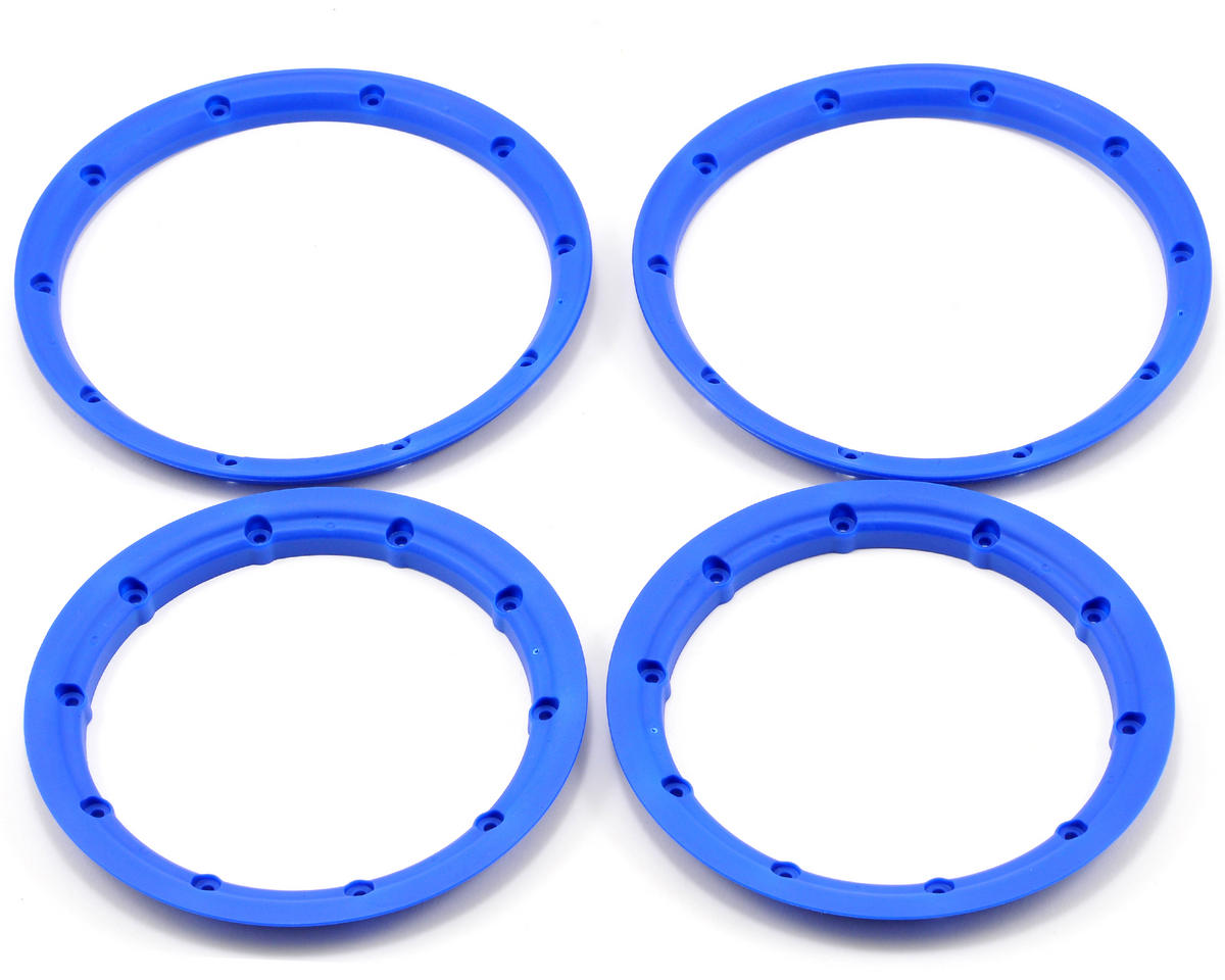 Beadlock Set Inner and Outer Blue for 5IVE-T (2) (LOSB7029)