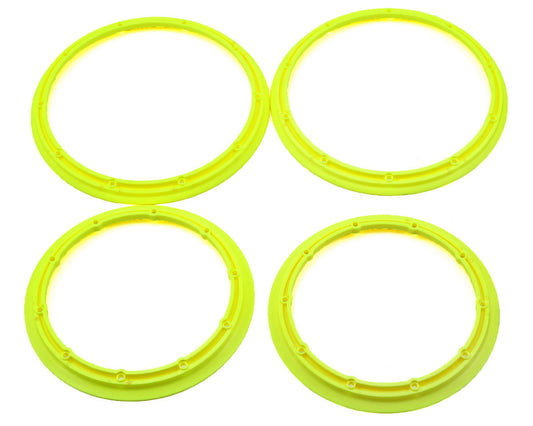 Beadlock Set Inner and Outer Yellow for 5IVE-T (2) (LOSB7037)