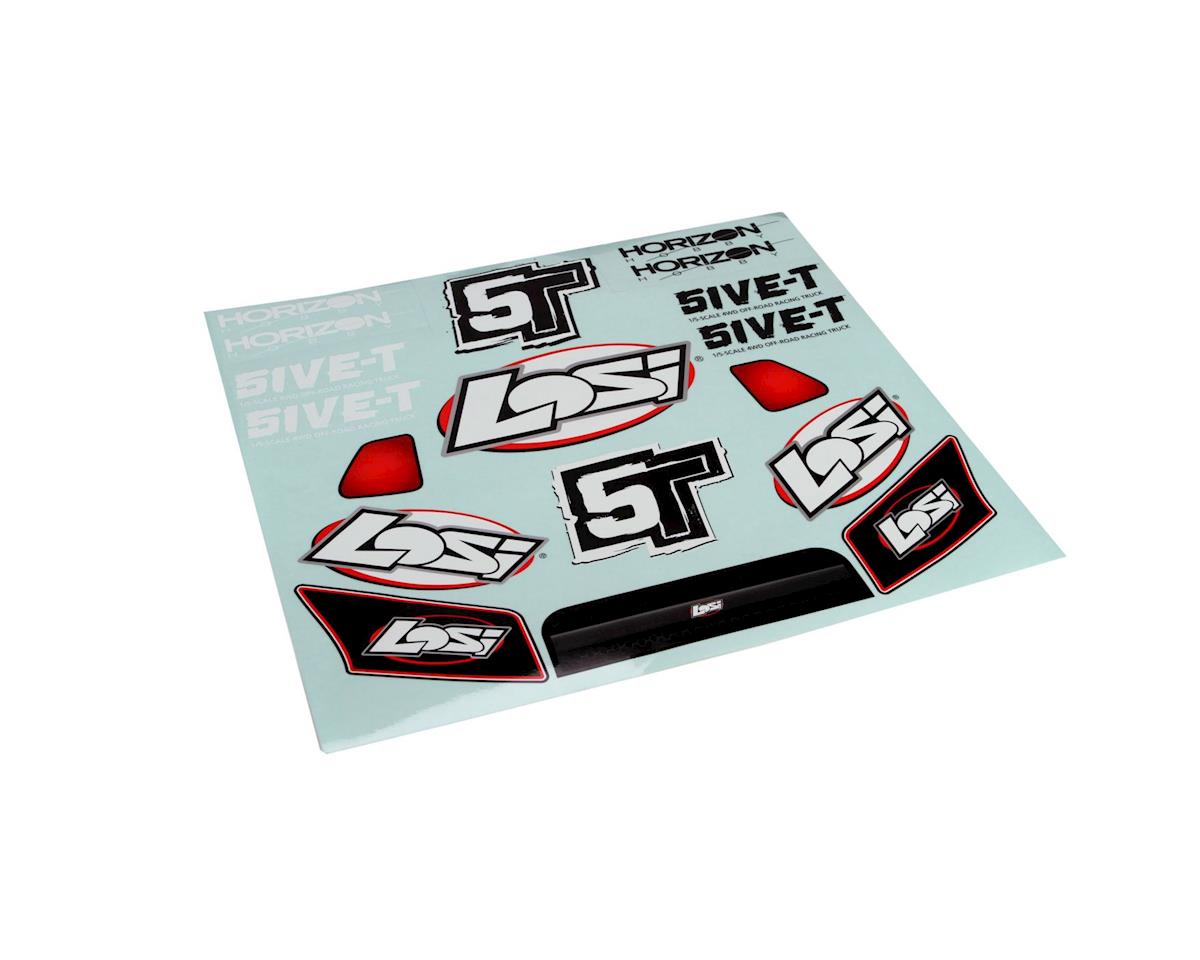 Grill Lights and Logo Sticker Sheet for 5IVE-T (LOSB8220)