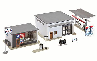 HO Mike's Gas, Auto Supply and Wash Kit (MDP212)