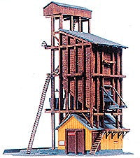 HO Coaling Station Kit, 6"x6" (MDP410)