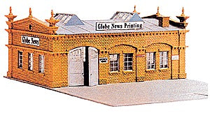 HO Globe News & Printing Kit, 6.75"x9.25" (MDP477)