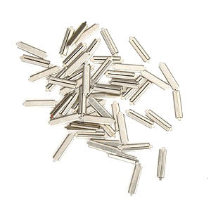 HO and N Code 70 Nickel-Silver Rail Joiners (50) (MEC26070)