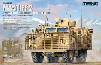 1/35 British Mastiff 2 6X6 Wheeled Protected Patrol Vehicle Plastic Model Kit (MGKSS012)
