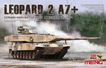 1/35 German Main Battle Tank Leopard 2A7+ Plastic Model Kit (MGKTS042)