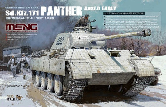 1/35 SdKfz 171 Panther Ausf A Early German Medium Tank Plastic Model Kit (MGKTS46)