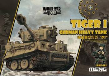 Toons German Heavy Tank Tiger I Plastic Model Kit (MGKWWT001)