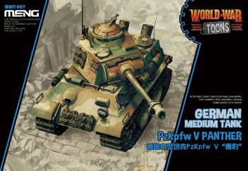 Toons German Medium Tank PzKpfw V Panther Plastic Model Kit (MGKWWT007)