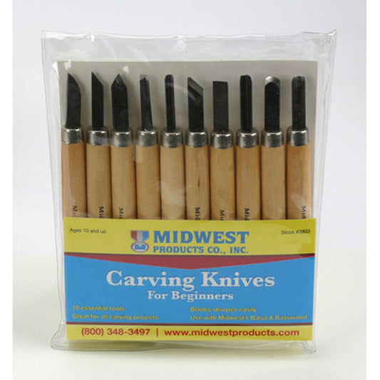 10-Piece Carving Knives Set (MID3803)