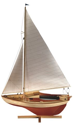 1/16 John Alden Sloop Sailboat Wooden Boat Model Kit (MID997) – Nankin Hobby