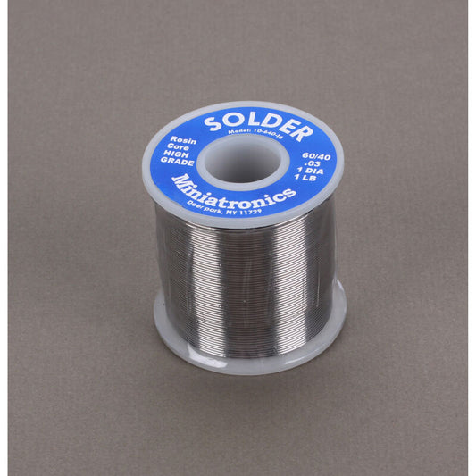 Rosin Core Solder 60/40, 1.0lbs (MNT1064016)