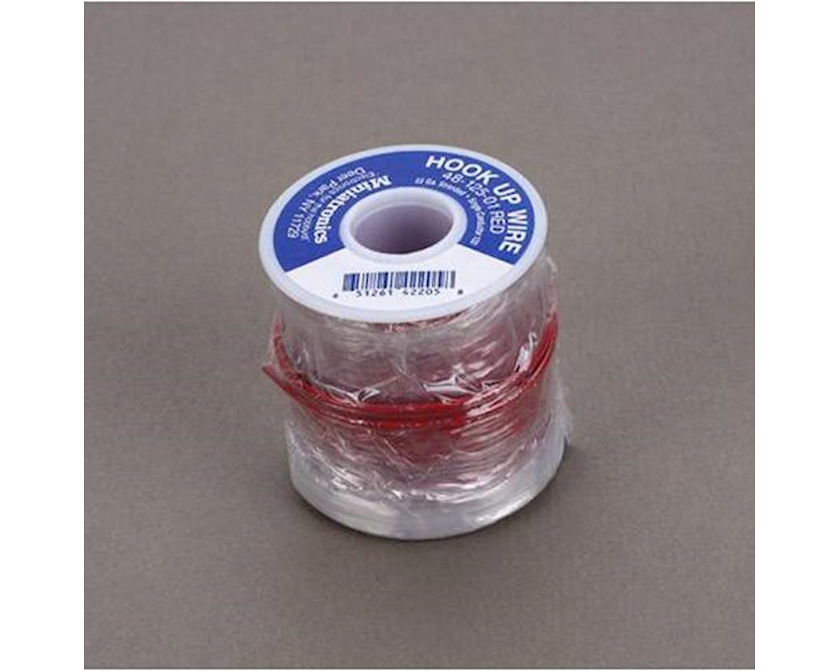 100' Stranded Wire 22 Gauge, Red (MNT4812501)