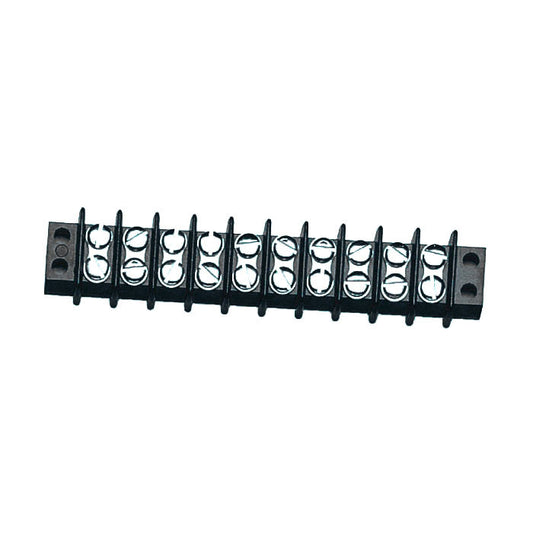 10-Screw Double Row Terminal Block, 4.5"x0.785" (3) (MNTTB10)