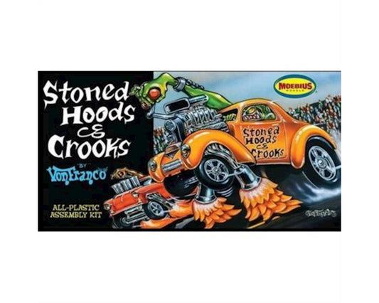 1/25 Von Franco's Stoned Hoods and Crooks Custom Car Plastic Model Kit (MOE1209)