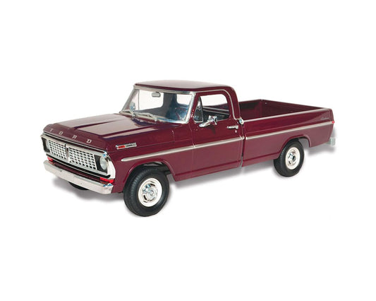 1/25 1970 Ford F100 Custom Cab 4x4 Pickup Truck Plastic Model Kit (MOE1230)