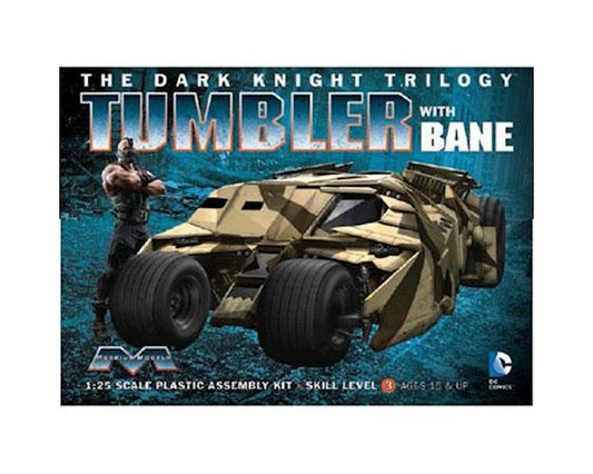 1/25 Batman The Dark Knight Trilogy Batmobile Tumbler with Bane Figure Plastic Model Kit (MOE967)