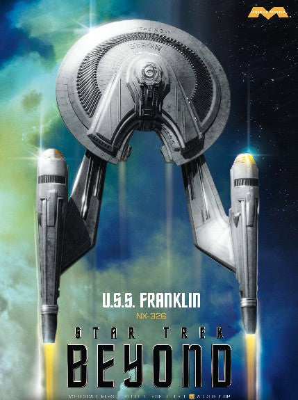 1/350 Star Trek Beyond USS Franklin NX-326 Plastic Model Kit (MOE975)