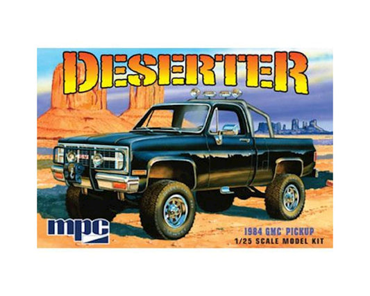 1/25 1984 GMC Deserter Pickup Truck (White) Plastic Model Kit (MPC847)