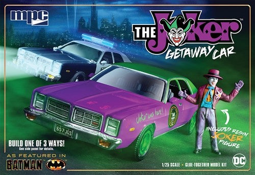 1/25 Batman Joker Goon Car 1978 Dodge Monaco Plastic Model Kit (MPC890)