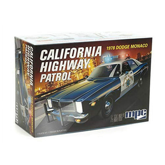 1/25 1978 Dodge Monaco CHP California Highway Patrol Plastic Model Kit (MPC922M)