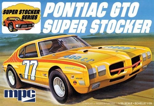 1/25 1970 Pontiac GTO Super Stocker Plastic Model Kit (MPC939M)