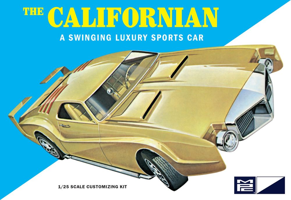 1/25 Californian 1968 Custom Olds Toronado Luxury Sports Car Plastic Model Kit (MPC942)