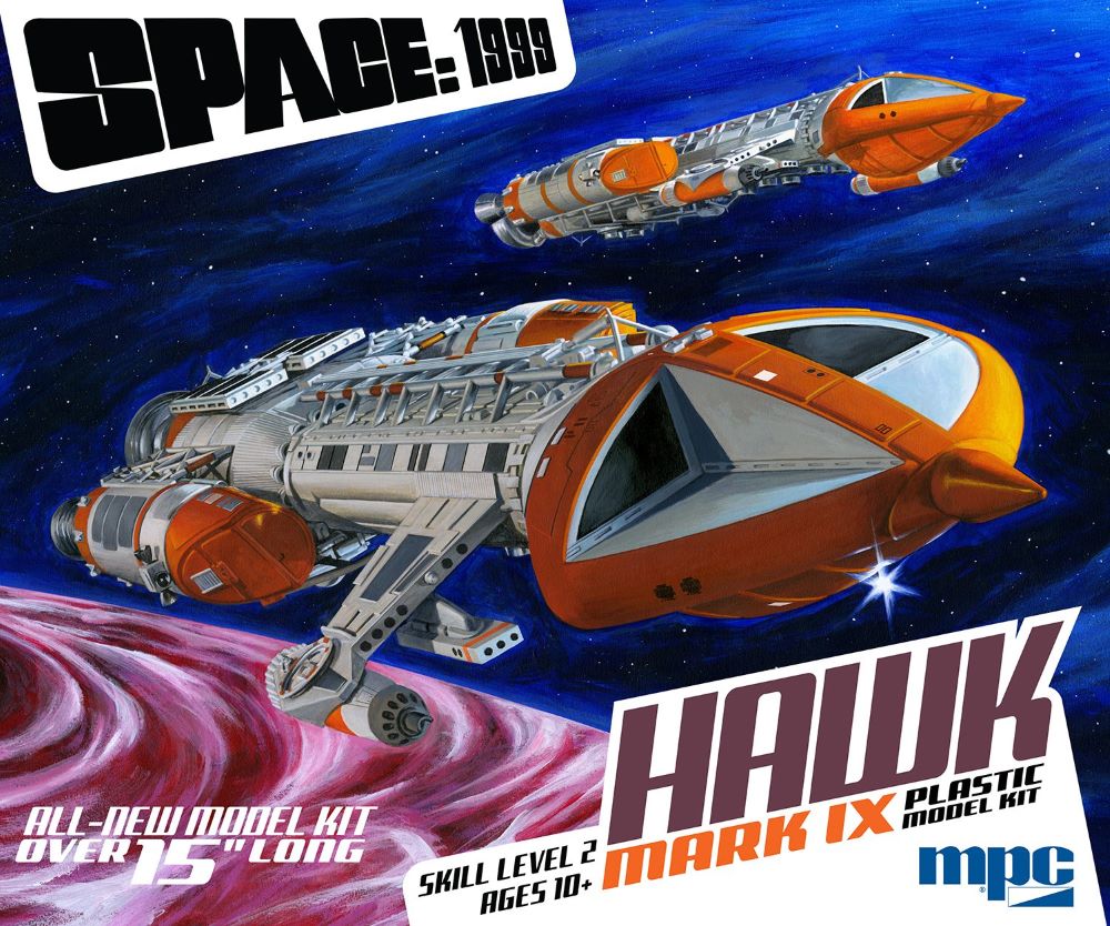 1/48 Space 1999 Hawk Mark IV Spacecraft Plastic Model Kit (MPC947)