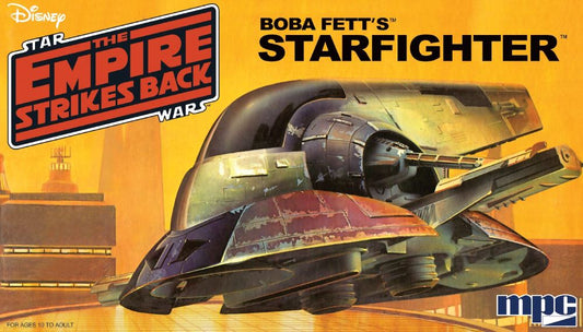 1/85 Star Wars The Empire Strikes Back Boba Fett's Starfighter Plastic Model Kit (MPC951)