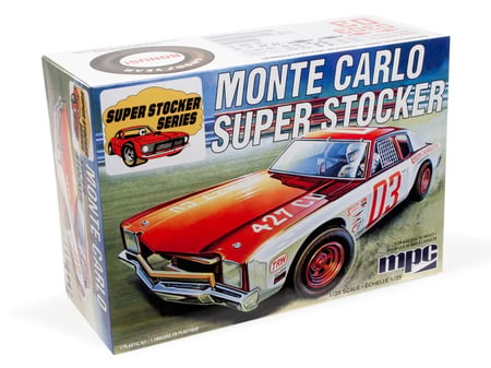 1/25 1971 Chevy Monte Carlo 427 Super Stocker Race Car Plastic Model Kit (MPC962M)